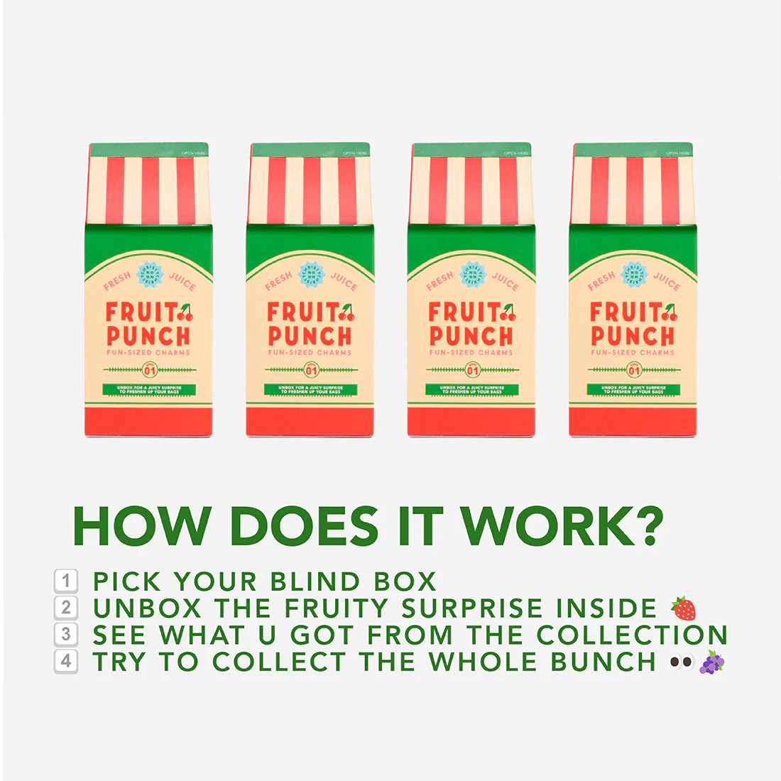 Fruit Punch Blindbox Bag Charm - Image 16