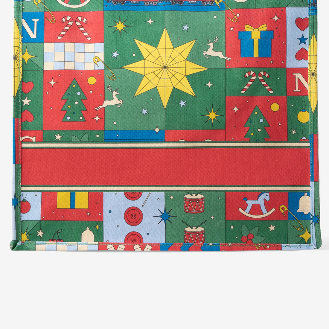 Noel 25 Large Canvas Tote - Image 3