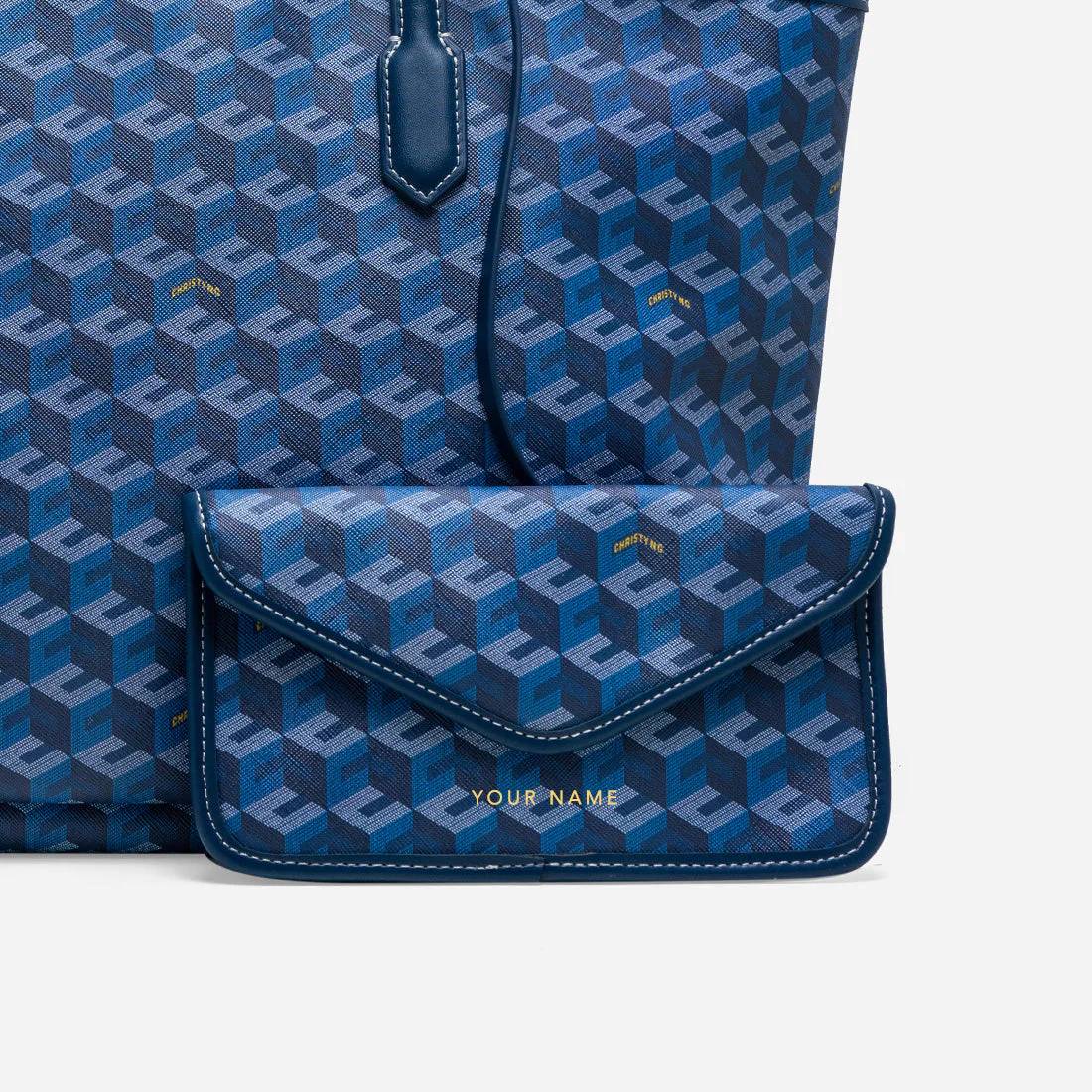 Russo Monogram Tote Bag - Image 10