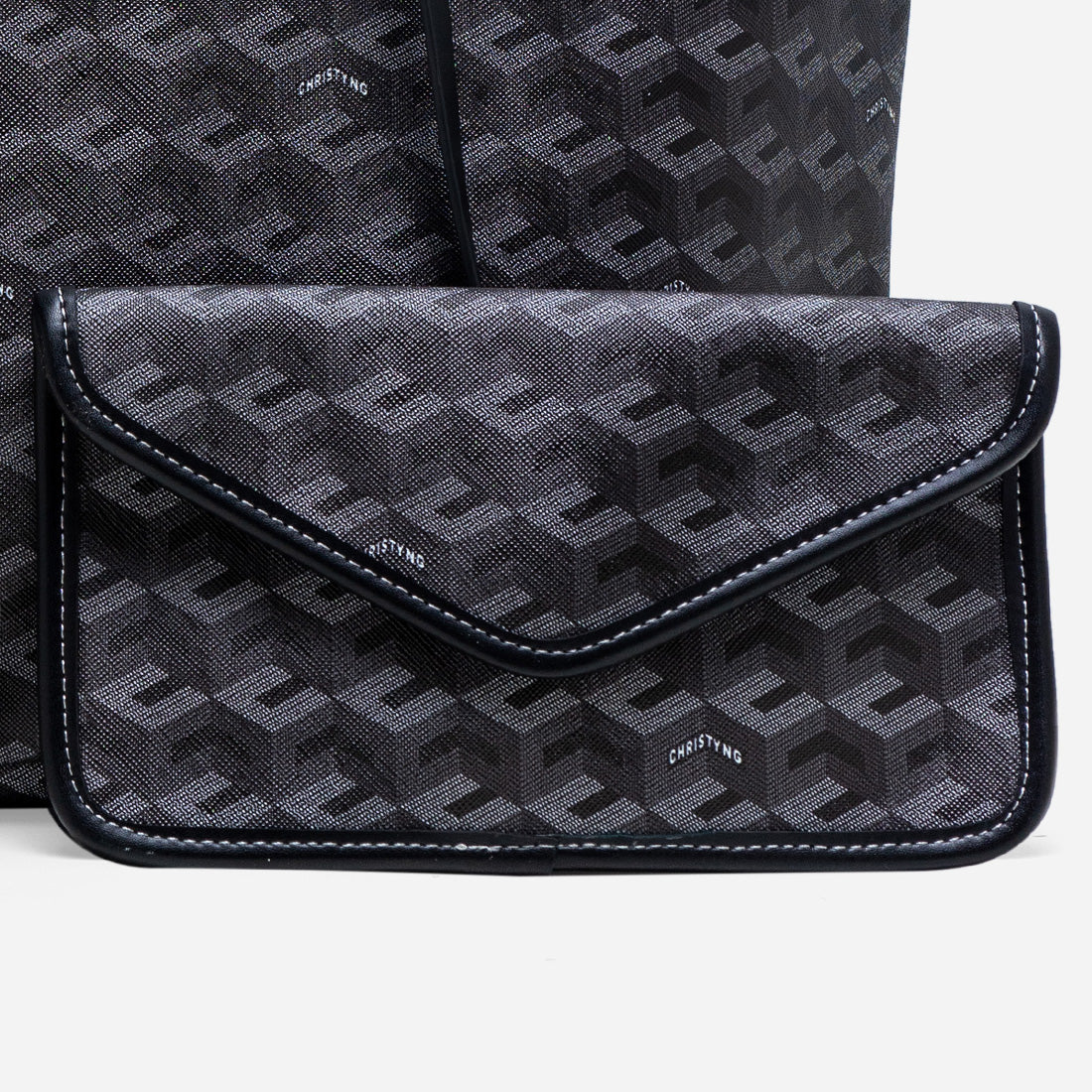 Russo Monogram Tote Bag - Image 3