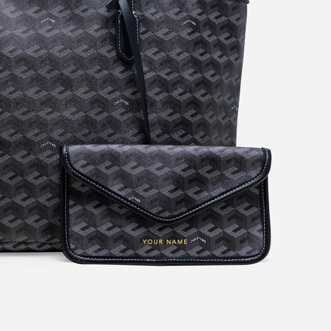 Russo Monogram Tote Bag - Image 4