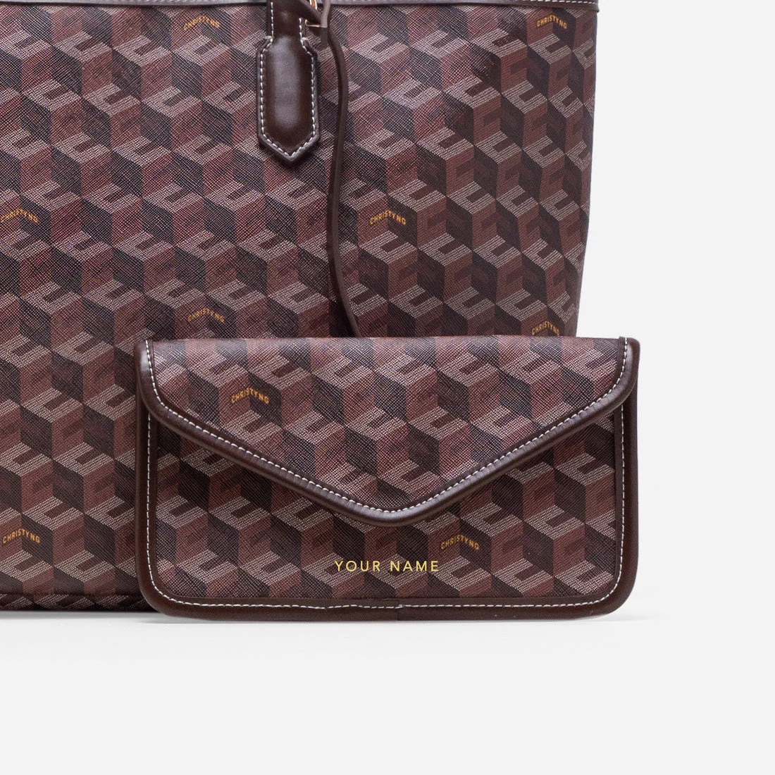 Russo Monogram Tote Bag - Image 41