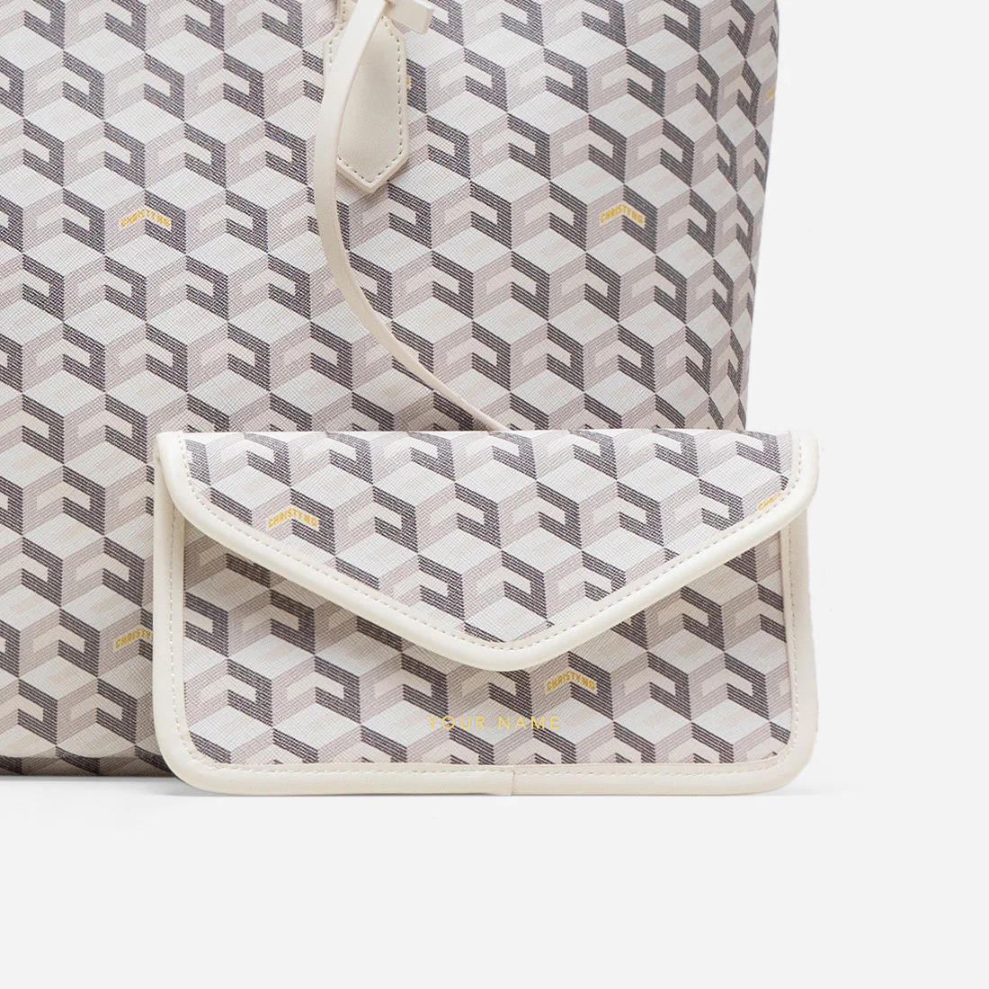 Russo Monogram Tote Bag - Image 48