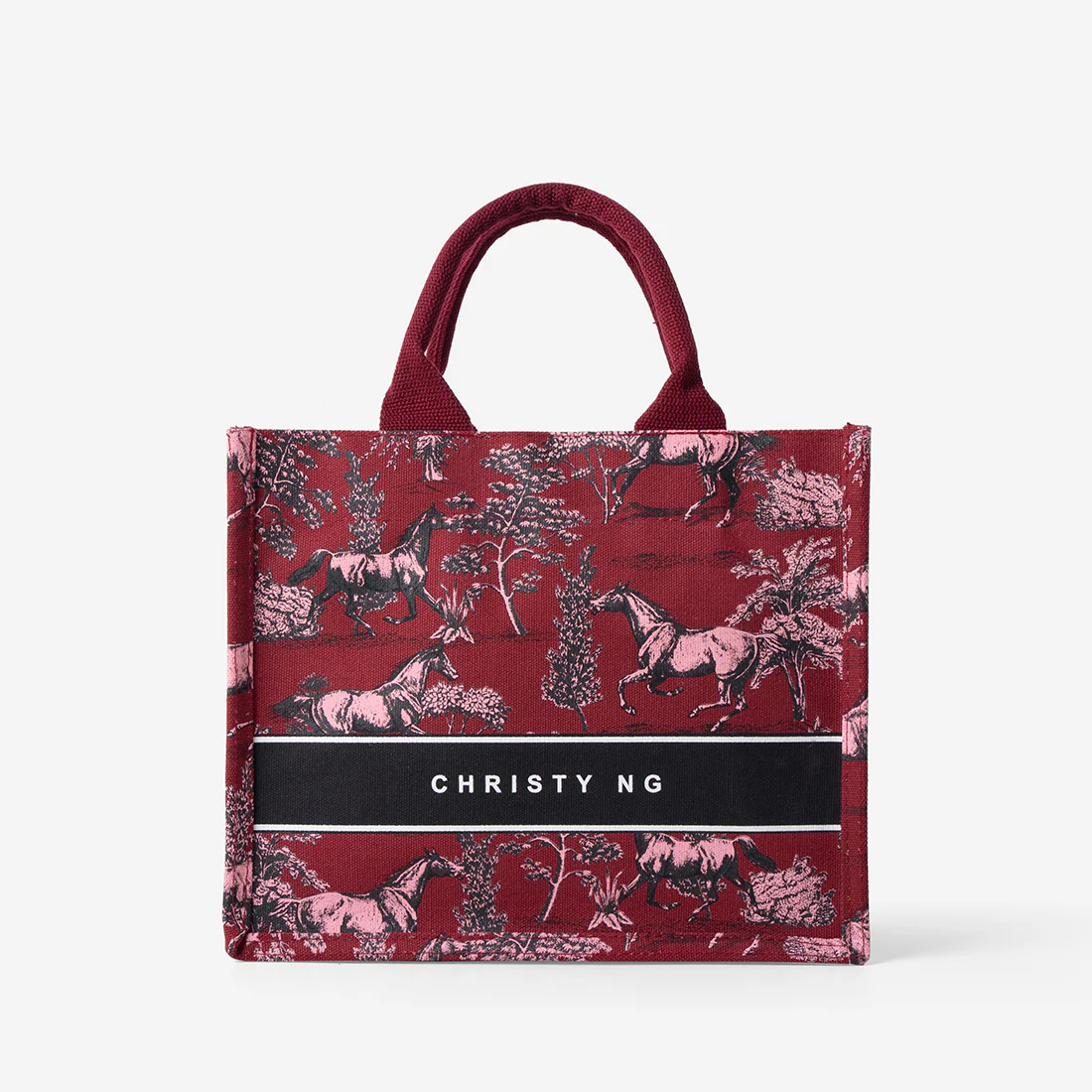 Toile Horse Mini Canvas Tote - Image 11