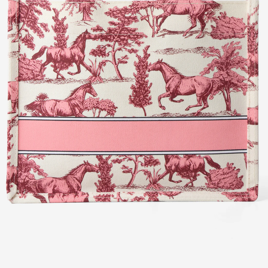 Toile Horse Mini Canvas Tote - Image 3